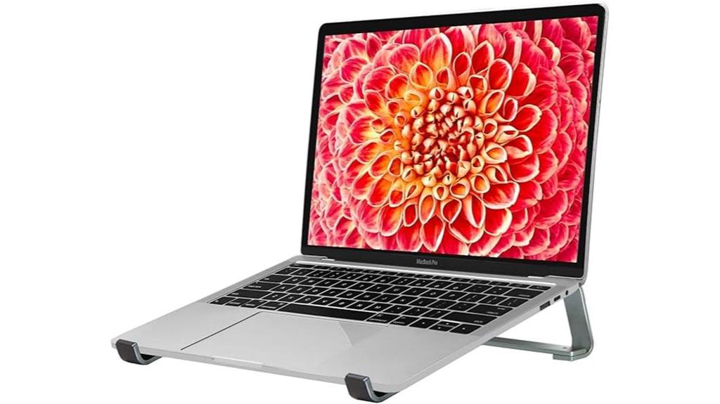 aluminum laptop desk stand