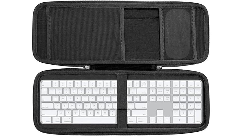 apple keyboard mouse storage