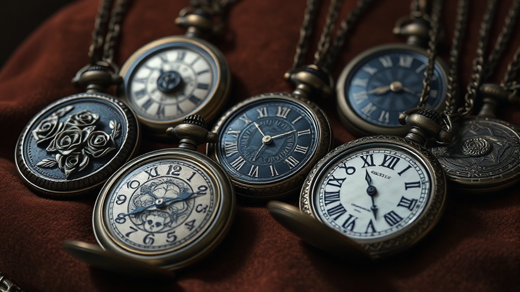 authentic gothic pocket watch