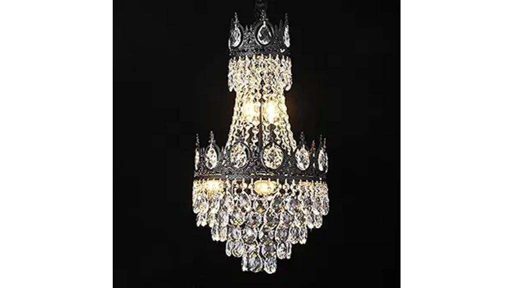 black french empire chandelier