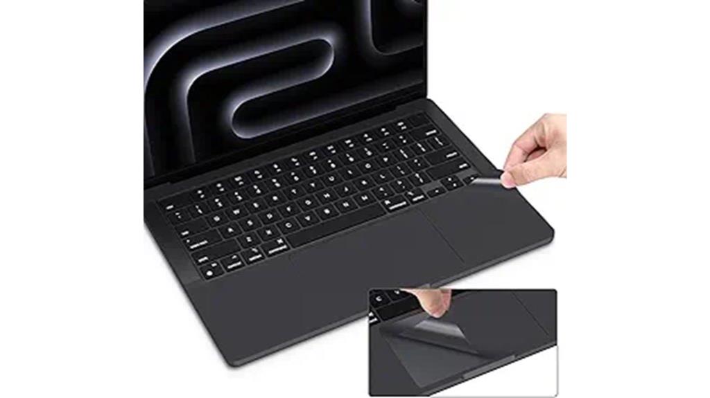 black space palm rest