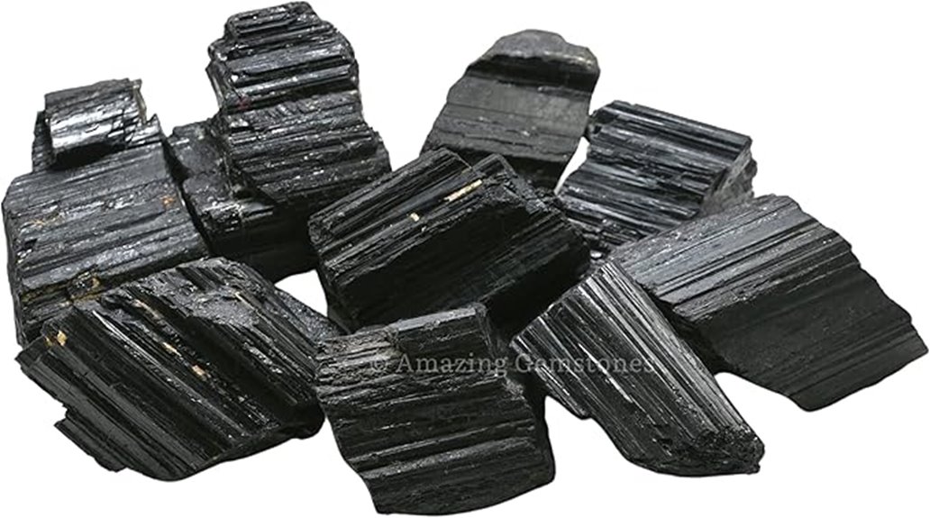 black tourmaline gemstone bulk