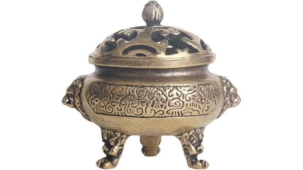brass lion cloud burner