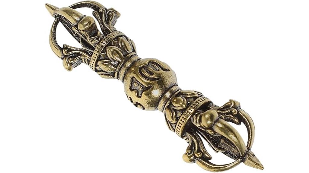 brass tibetan vajra buddha