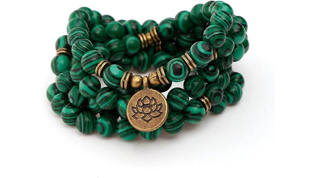 buddhist mala bead necklace