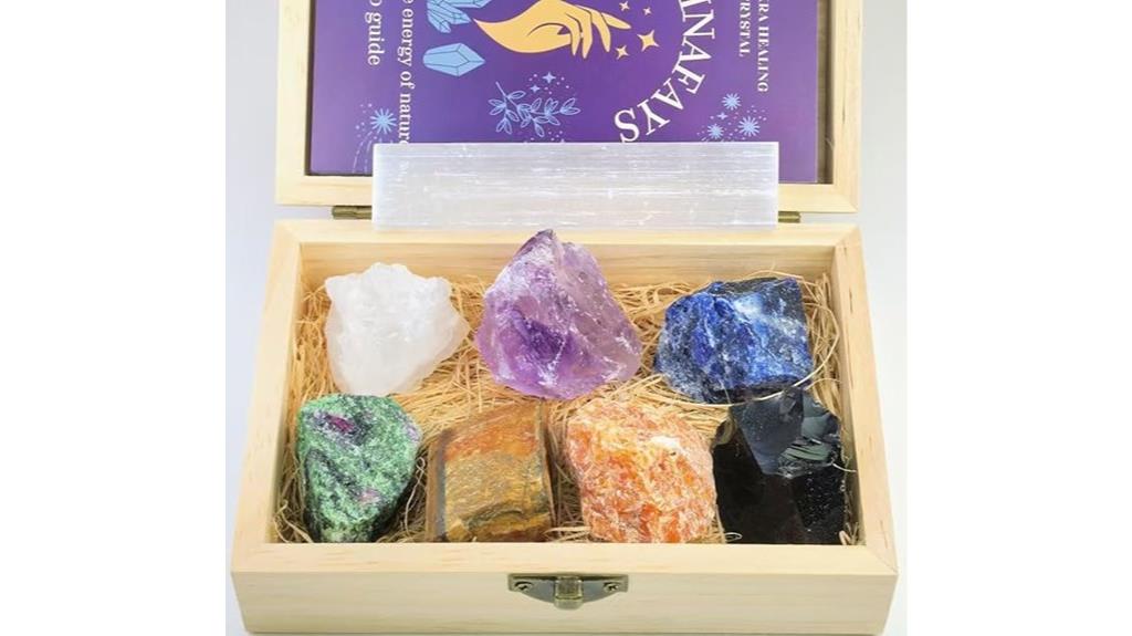 chakra healing crystal kit