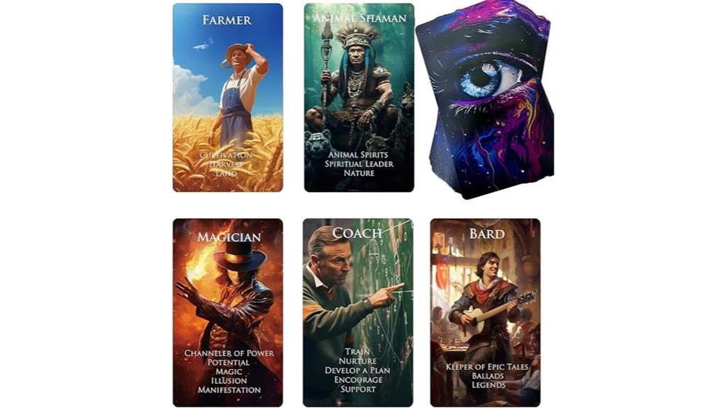 character oracle tarot deck