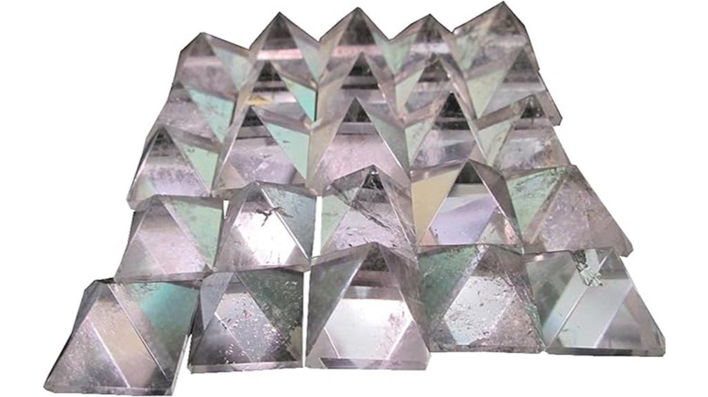 clear quartz pyramids wholesale