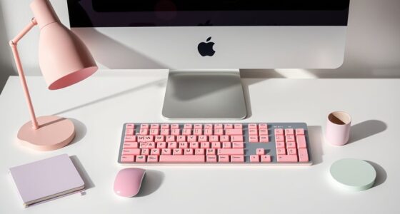 color coordinated imac accessories