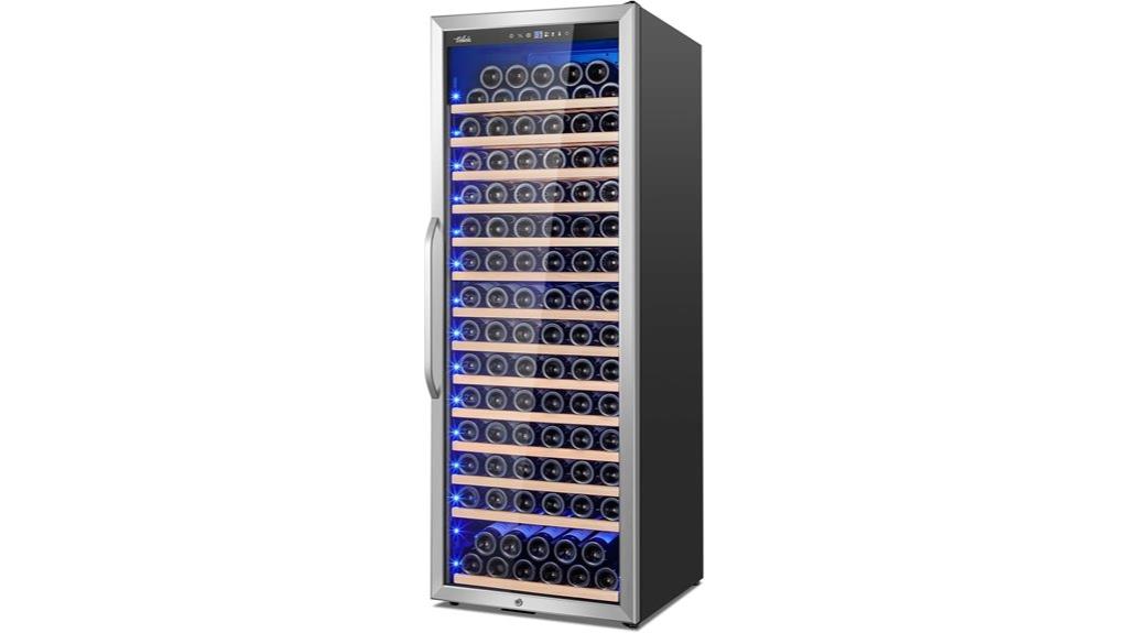 compact 154 bottle wine cooler