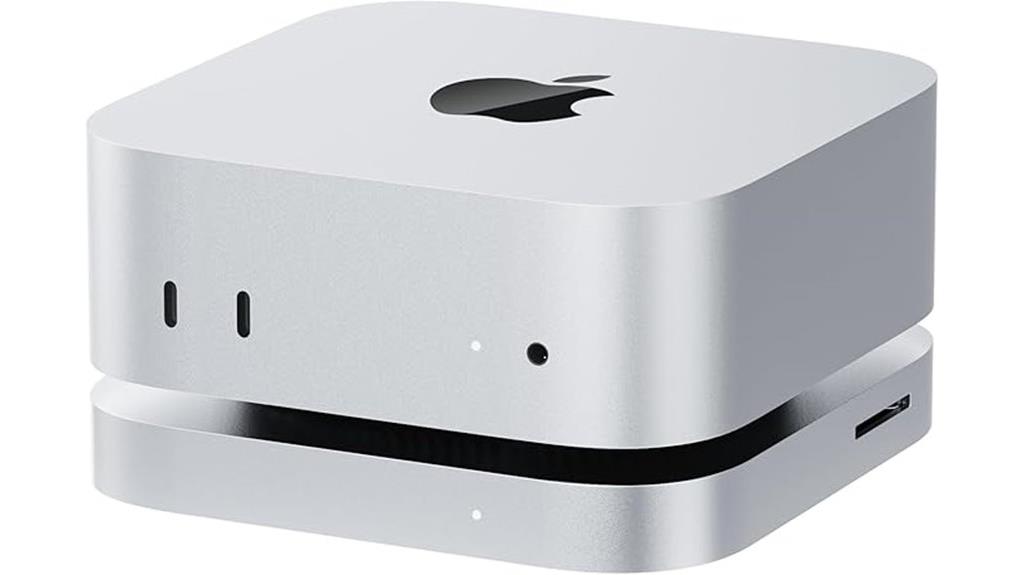 compact dock with multiple ports