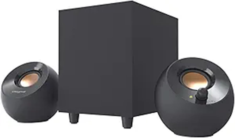 compact usb speaker system
