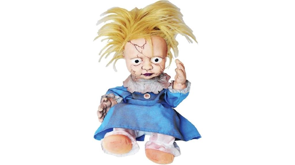 creepy haunted baby doll