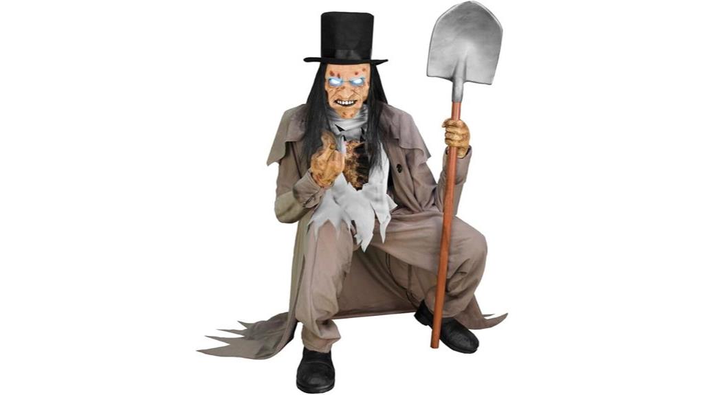 creepy motion activated farm animatronic