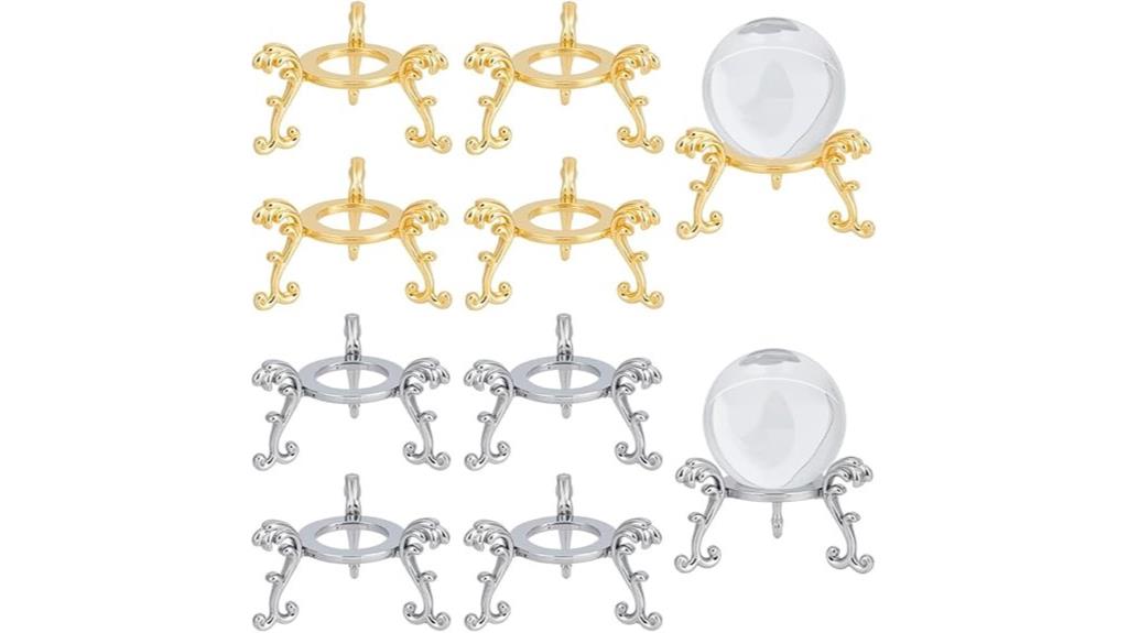 crystal ball display stands