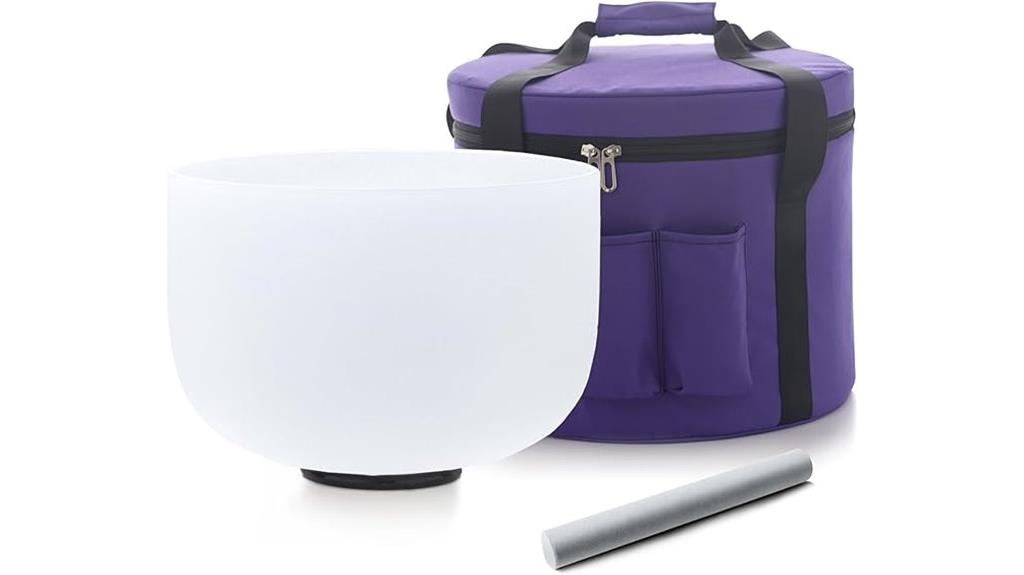 crystal meditation sound bowl