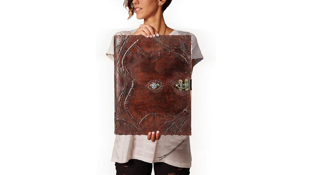 customizable leather spell book