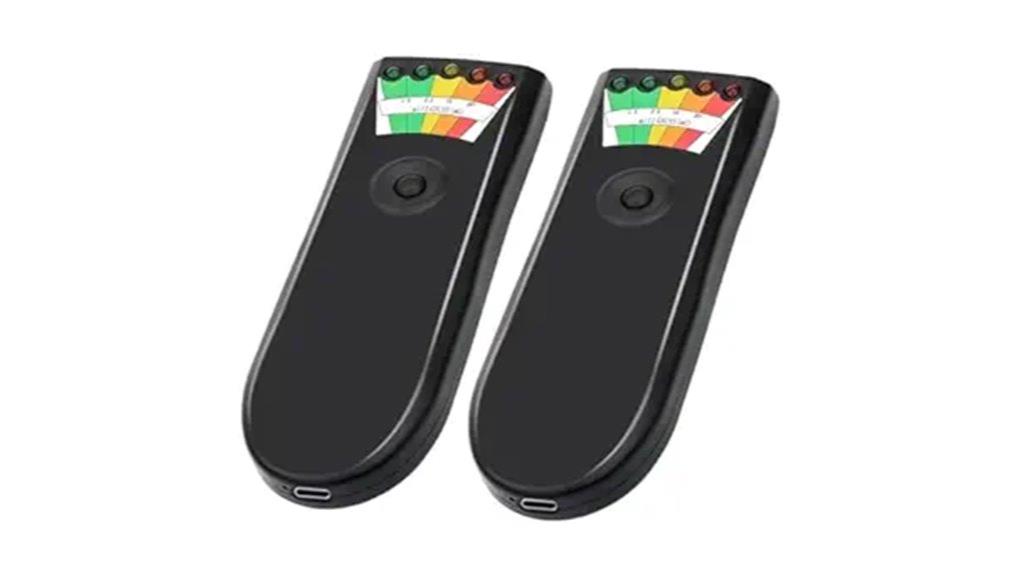 dual emf radiation detectors