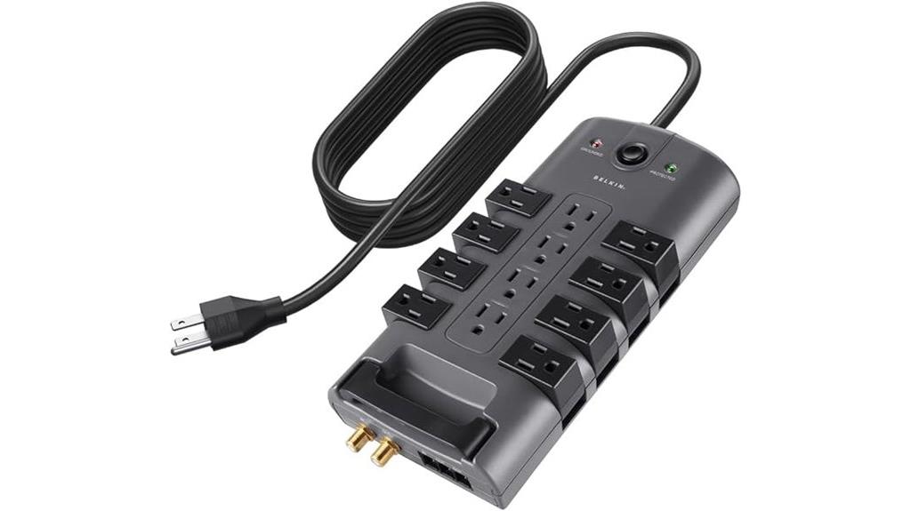 eight outlet surge protector