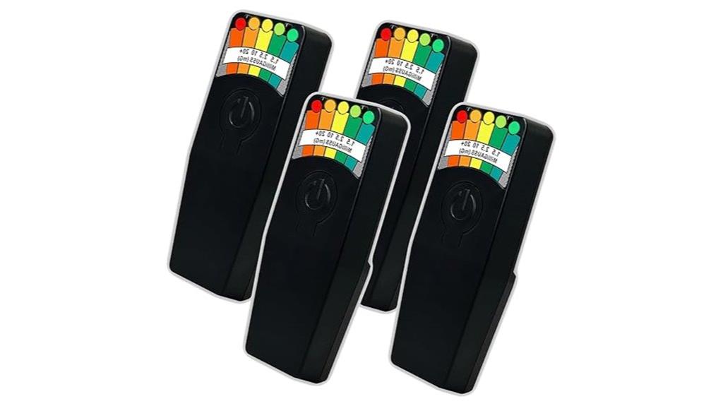 four pack emf meter kit