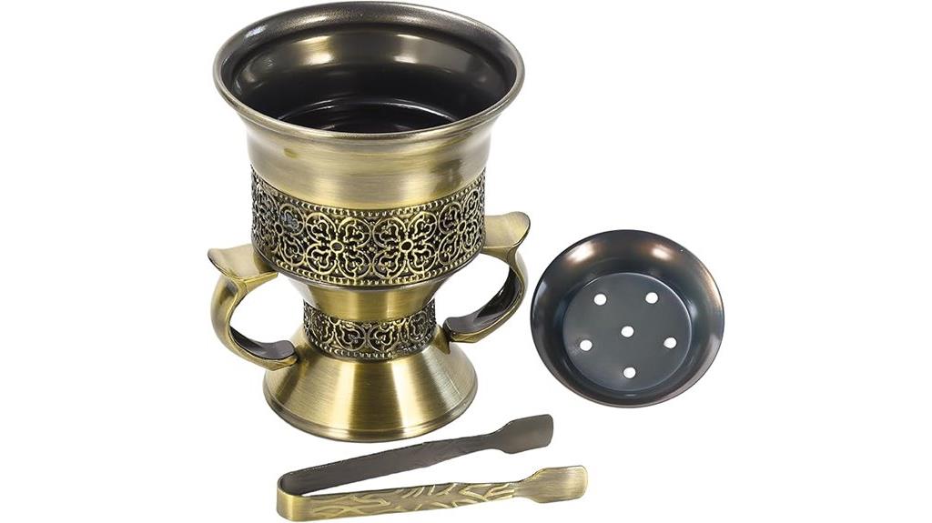 frankincense burner with tongs