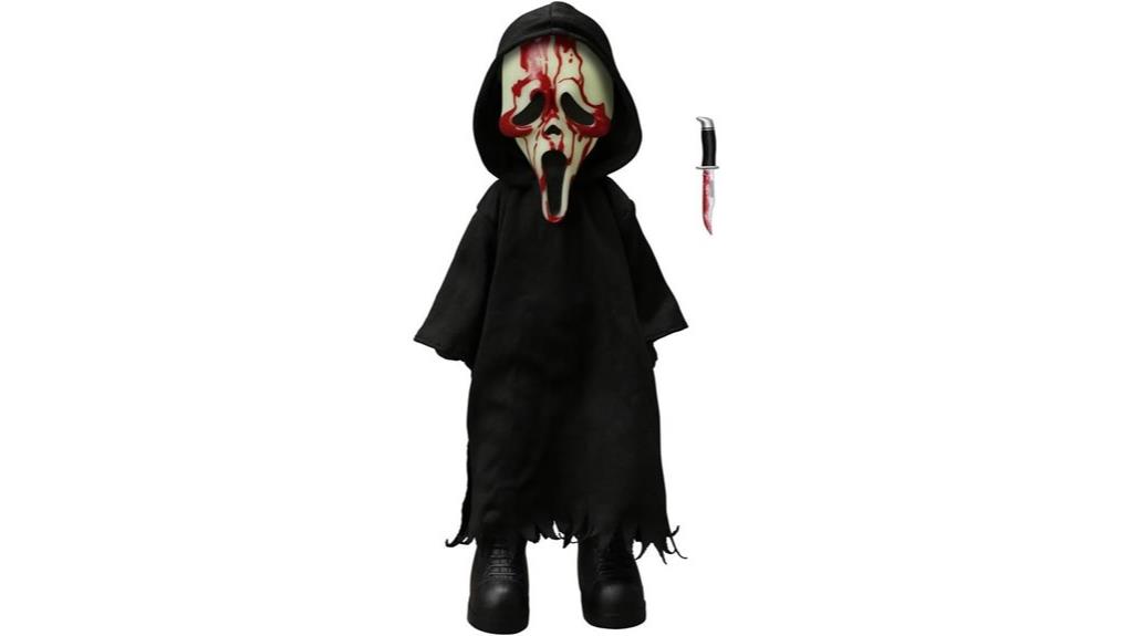 ghostface glow in the dark doll