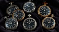 gothic antique pocket watches