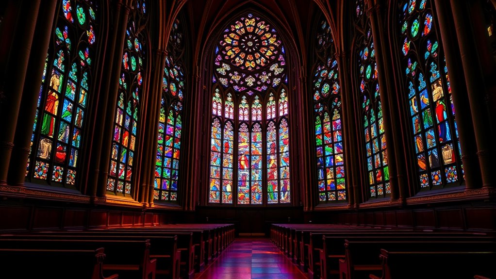 gothic stained glass windows