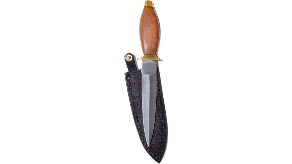 green wooden handle athame