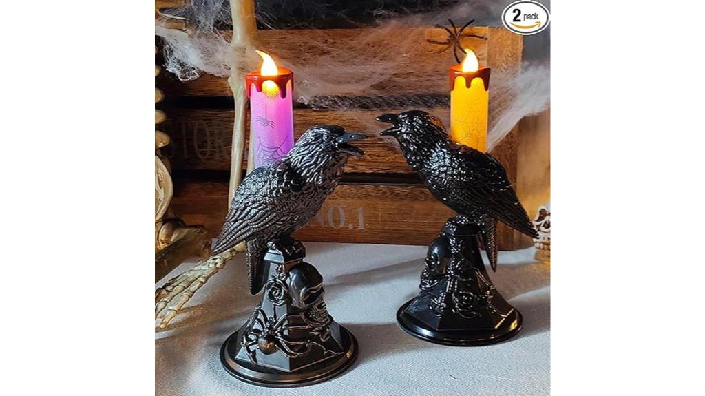 halloween candle set