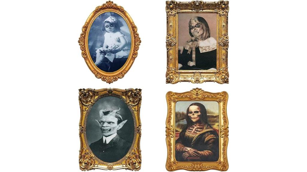 halloween face moving portraits
