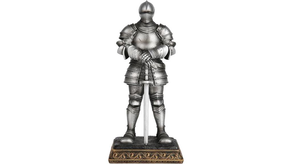hand painted medieval knight