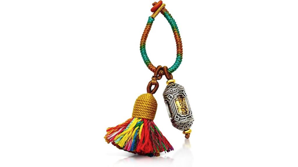 handmade tassel keychain