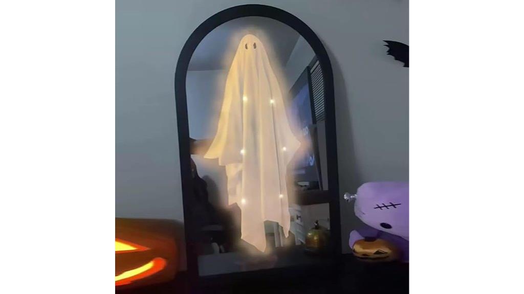 haunted ghost mirror halloween