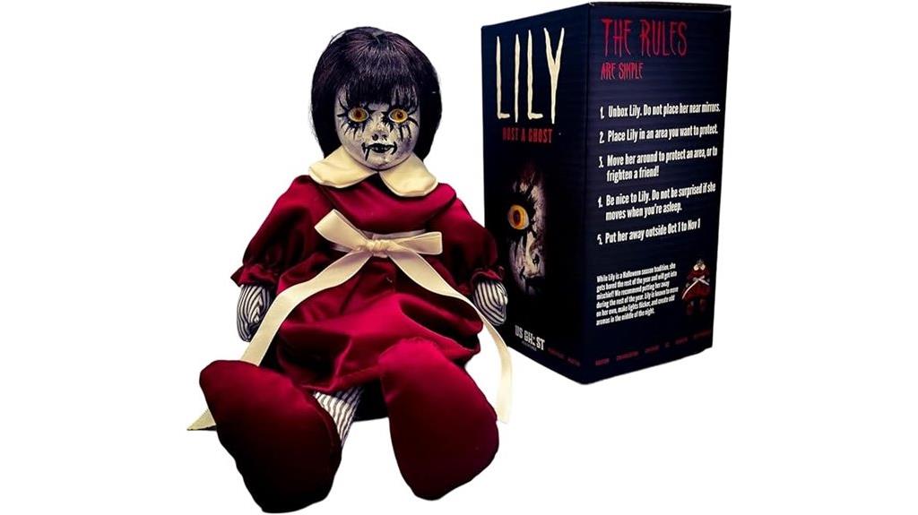 haunted halloween protection doll