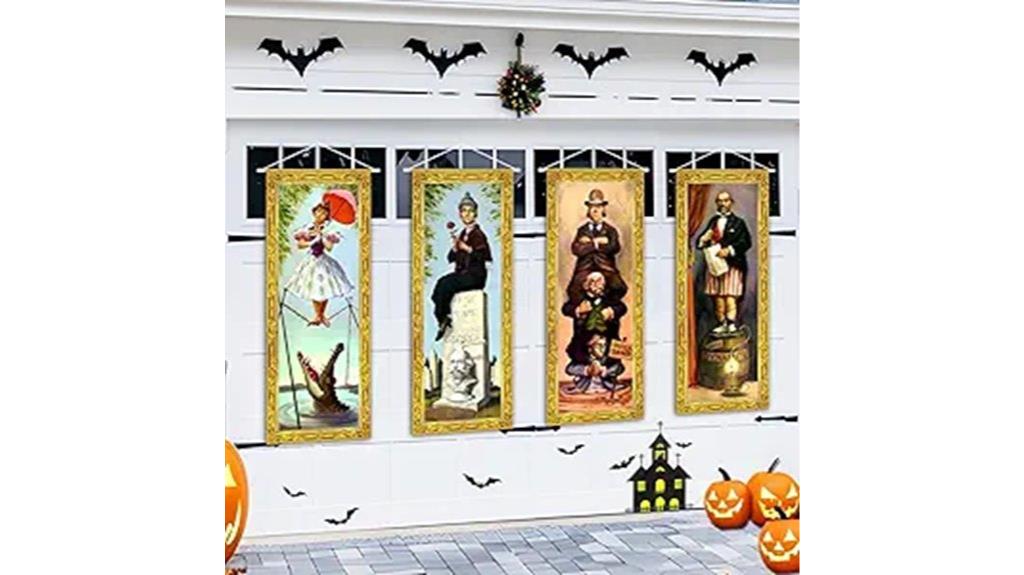 haunted mansion portraits set
