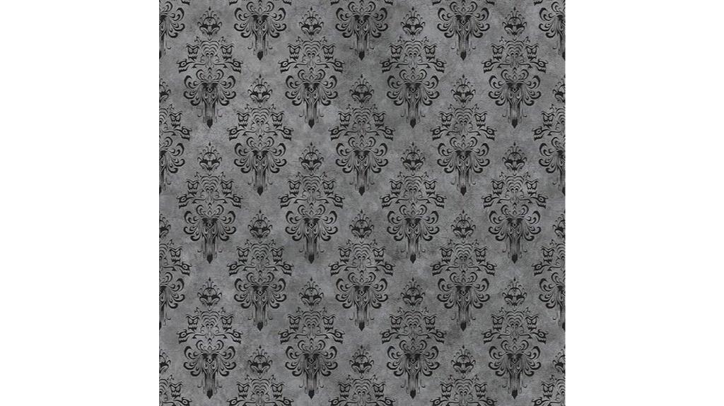 haunted mansion wallpaper decor