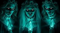 haunted portraits with led