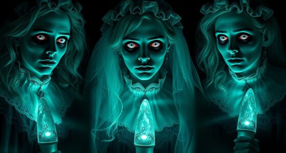 haunted portraits with led