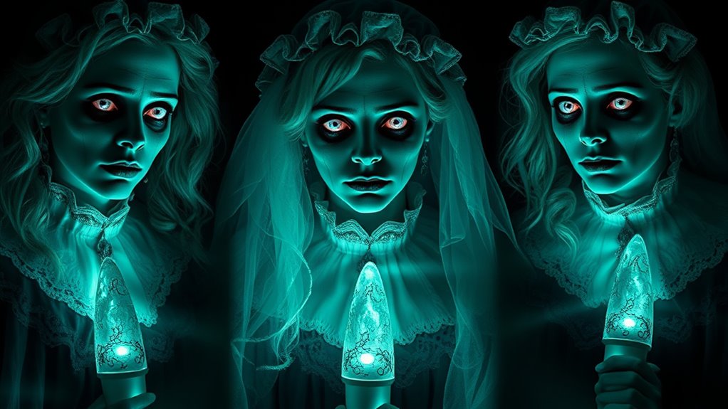 haunted portraits with led