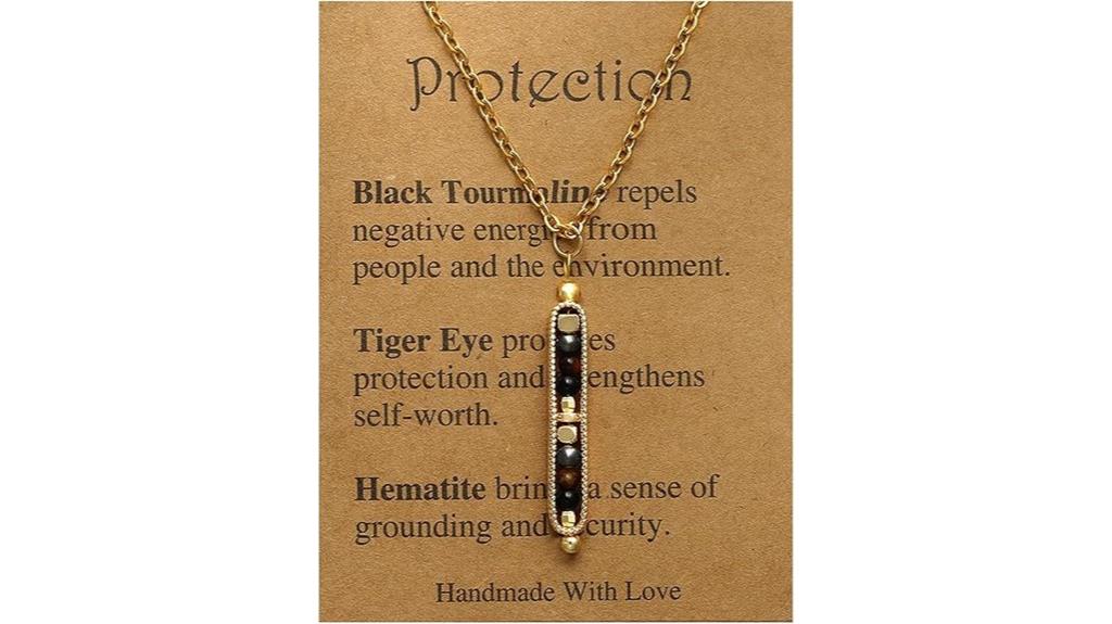 healing crystals necklace