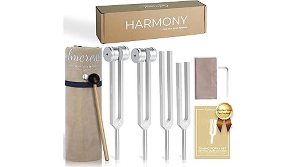 healing tuning fork set