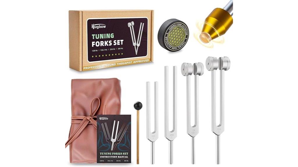 healing tuning fork set