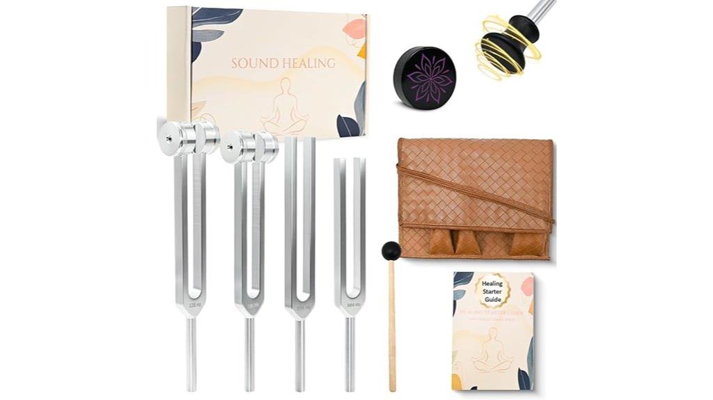 healing tuning forks set