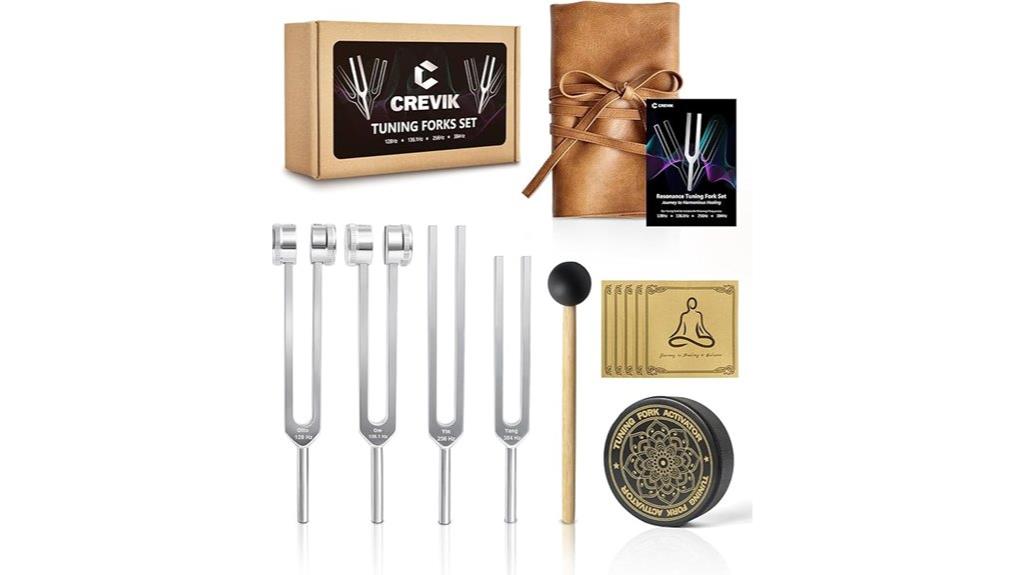 healing tuning forks set