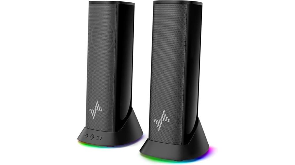hi fi led computer speakers