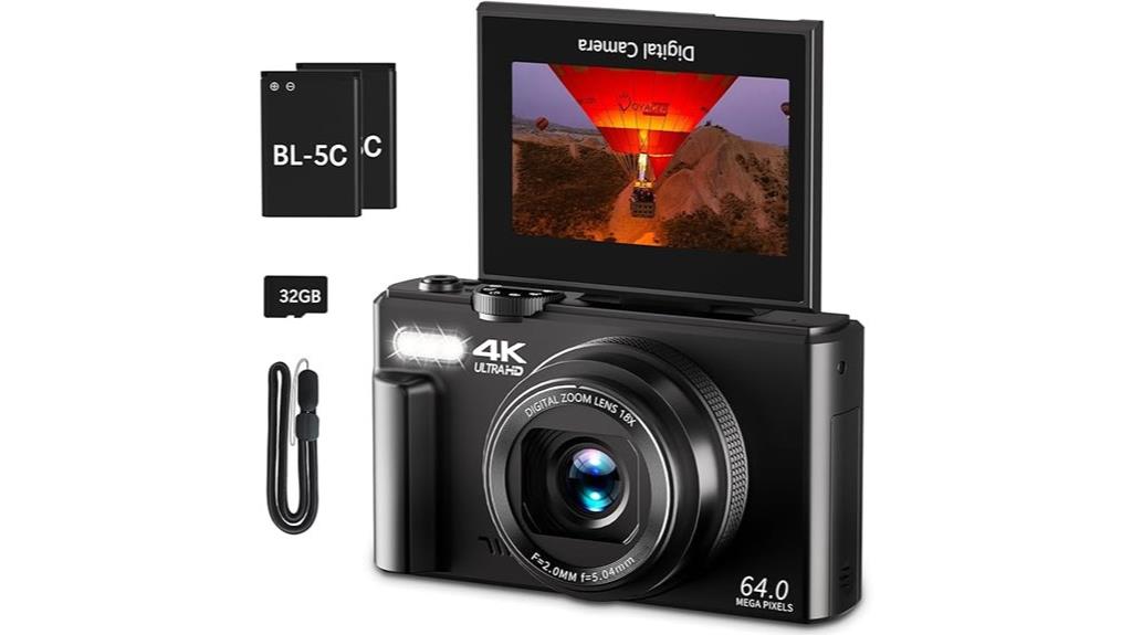 high resolution 4k camera