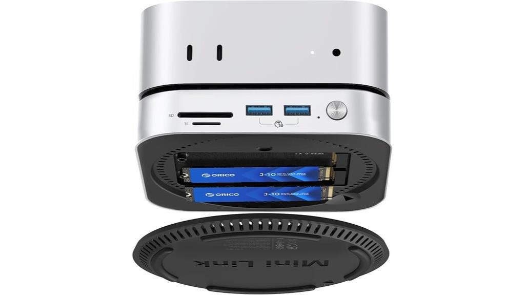 high speed mac mini dock