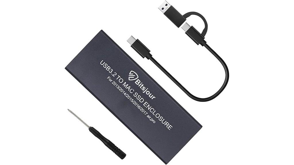 high speed mac ssd enclosure