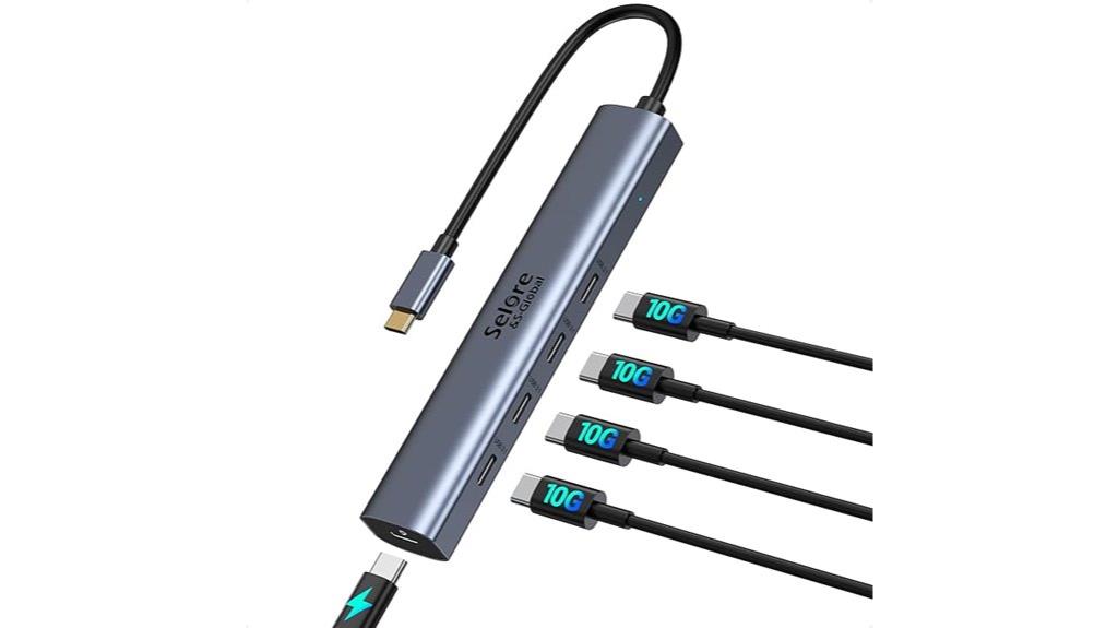 high speed usb c hub